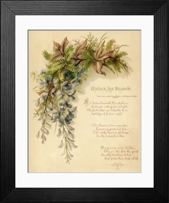 Framed Print : Fulness of Joy Plate 10 Framed Print : Fulness of Joy Plate 10