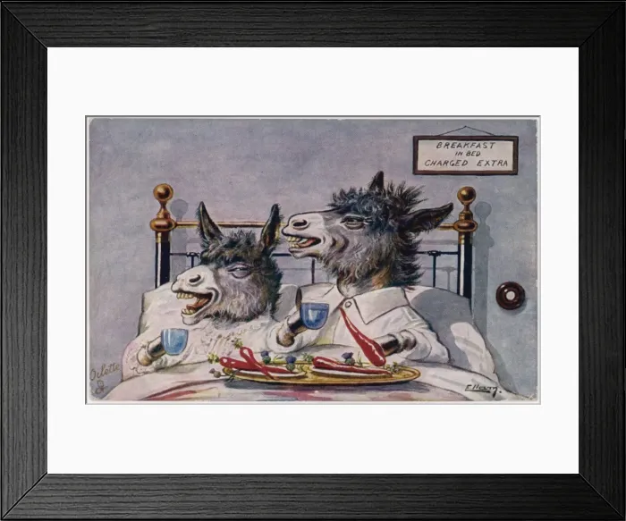 Framed Print : Donkeys Breakfast in Bed Framed Print : Donkeys Breakfast in Bed
