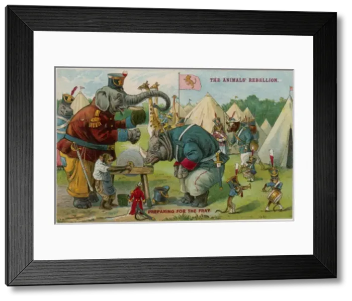Framed Print : Animal Rebellion - 3 Framed Print : Animal Rebellion - 3