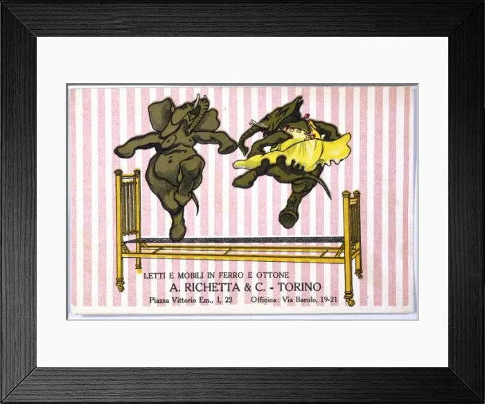 Framed Print : Very Robust Bed 20C Framed Print : Very Robust Bed 20C