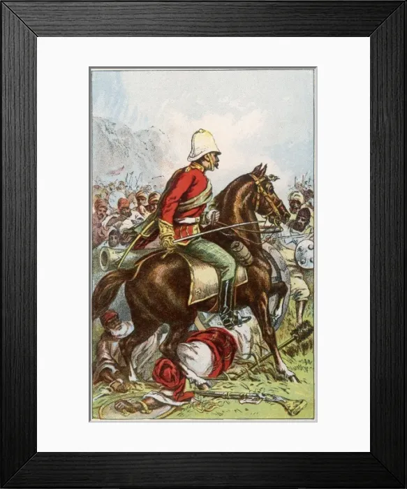 Framed Print : Battle of Kandahar Framed Print : Battle of Kandahar