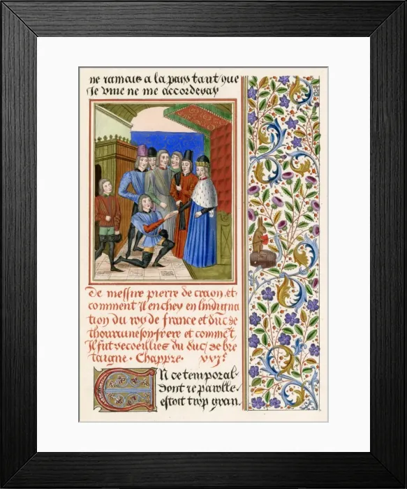 Framed Print : France / Duke of Brittany Framed Print : France / Duke of Brittany