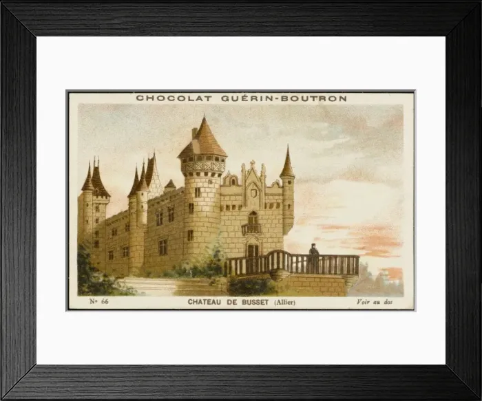 Framed Print : Chateau De Busset Framed Print : Chateau De Busset
