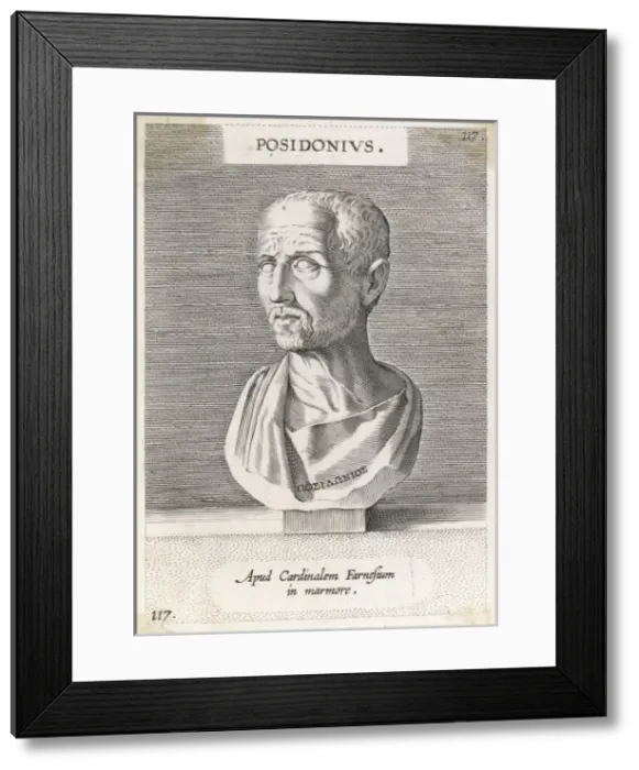 Framed Print : Posidonius 135 - 51 Bc Framed Print : Posidonius 135 - 51 Bc