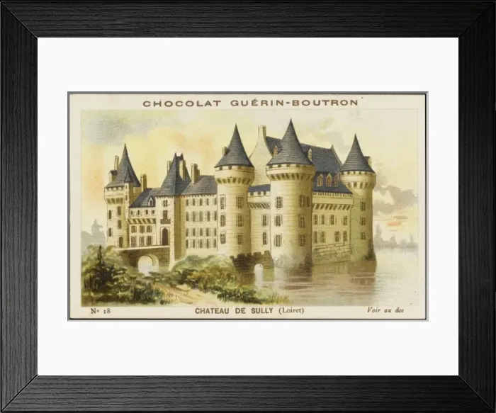 Framed Print : Chateau De Sully Framed Print : Chateau De Sully