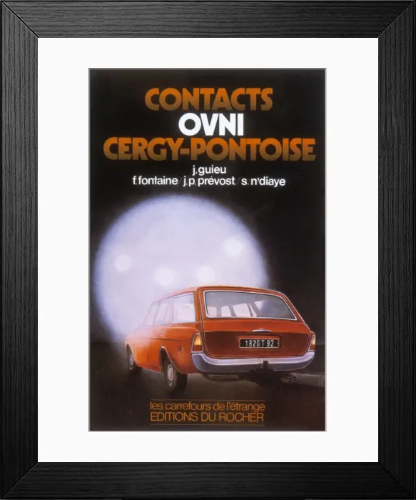 Framed Print : Cergy Pontoise Book Framed Print : Cergy Pontoise Book
