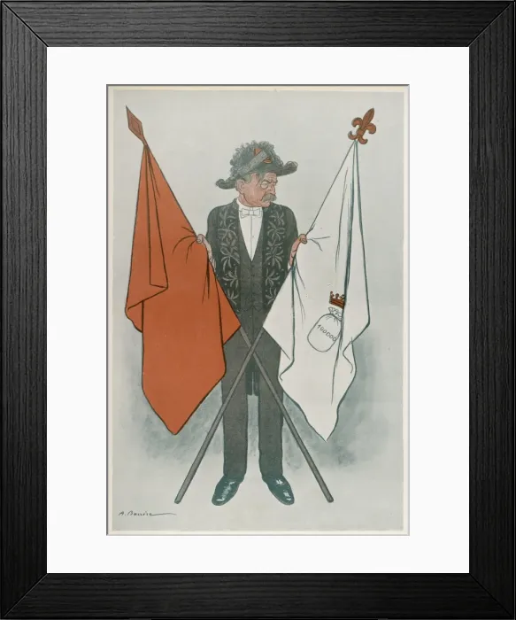 Framed Print : Paul Bourget (Fantasio) Framed Print : Paul Bourget (Fantasio)