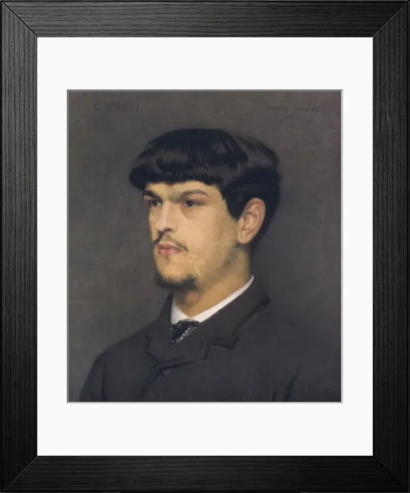 Framed Print : Claude Debussy Framed Print : Claude Debussy