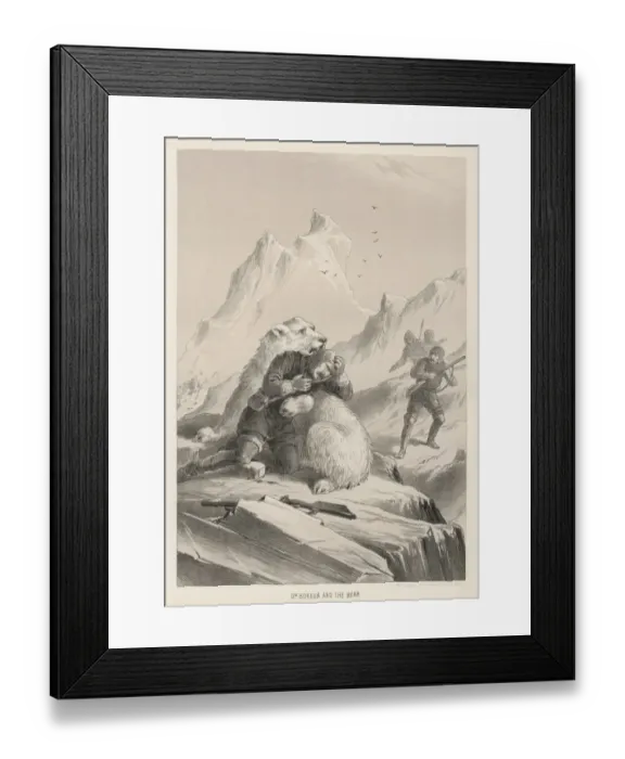 Framed Print : Polar Bear / Mr Borgen Framed Print : Polar Bear / Mr Borgen