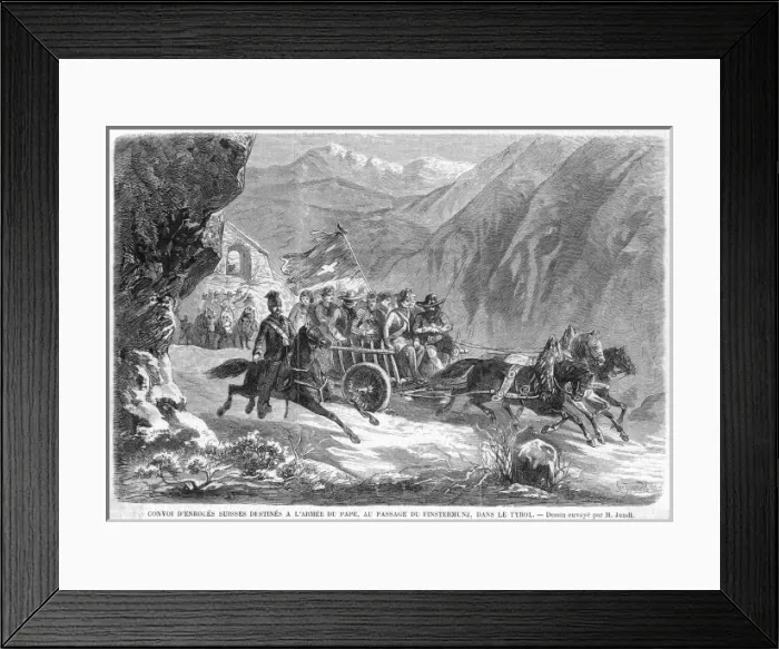 Framed Print : Swiss Guards Framed Print : Swiss Guards