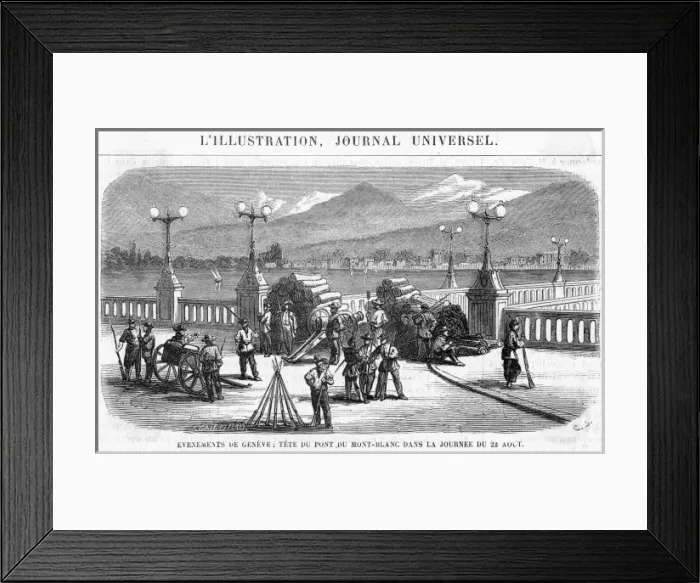 Framed Print : Trouble at Geneva 3 Framed Print : Trouble at Geneva 3