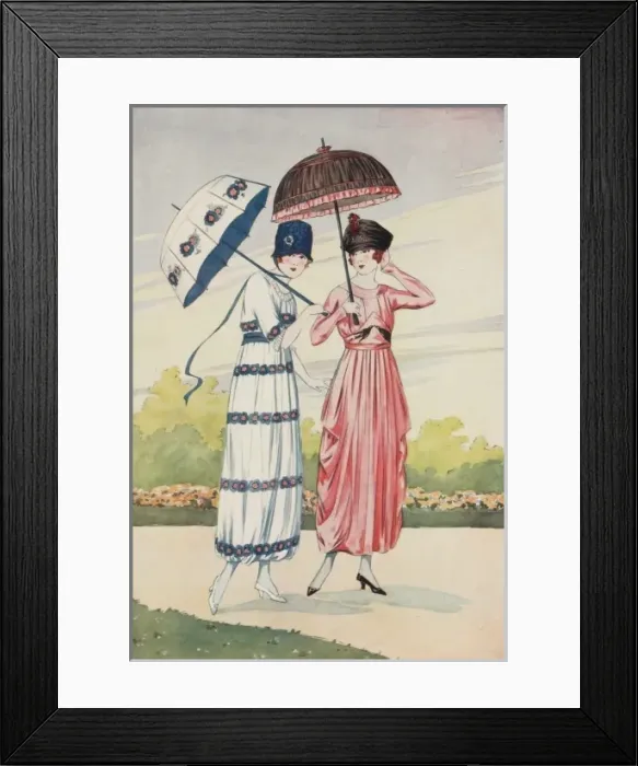 Framed Print : Spring fashions 1915 Framed Print : Spring fashions 1915