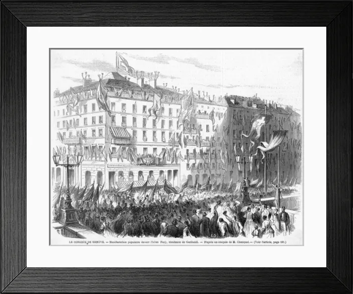 Framed Print : Garibaldi at Geneva Framed Print : Garibaldi at Geneva