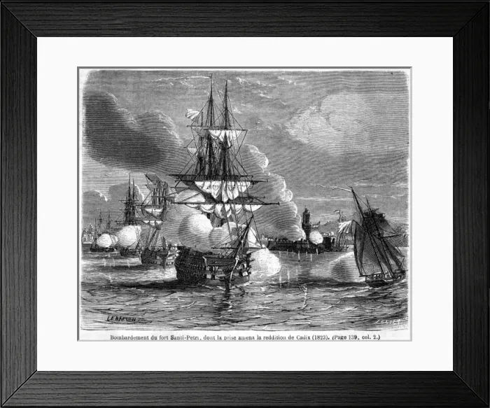 Framed Print : French in Spain - 2 Framed Print : French in Spain - 2