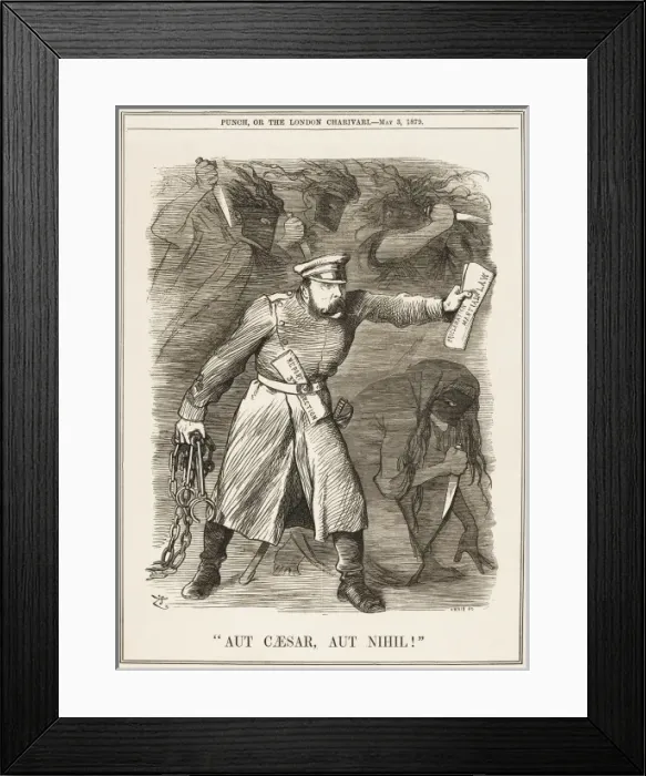 Framed Print : The Obstinate Tsar Framed Print : The Obstinate Tsar