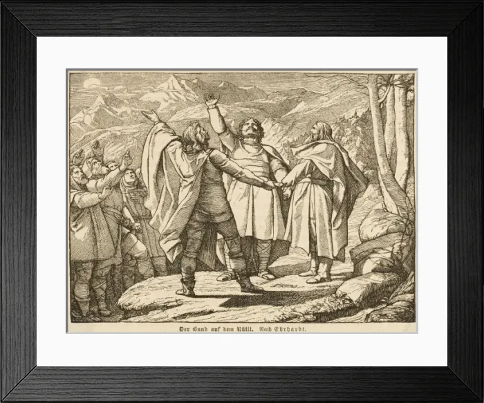Framed Print : Rutlischwur - 3 Framed Print : Rutlischwur - 3