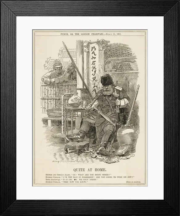 Framed Print : Russians in Manchuria Framed Print : Russians in Manchuria