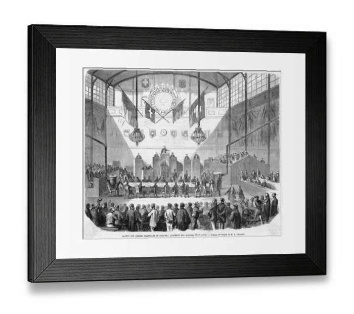 Framed Print : Trouble at Geneva 4 Framed Print : Trouble at Geneva 4
