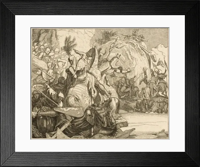 Framed Print : Battle of Morgarten Framed Print : Battle of Morgarten
