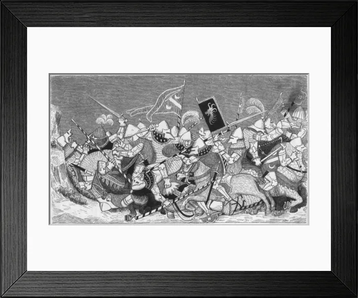 Framed Print : Battle of Sempach 2 Framed Print : Battle of Sempach 2