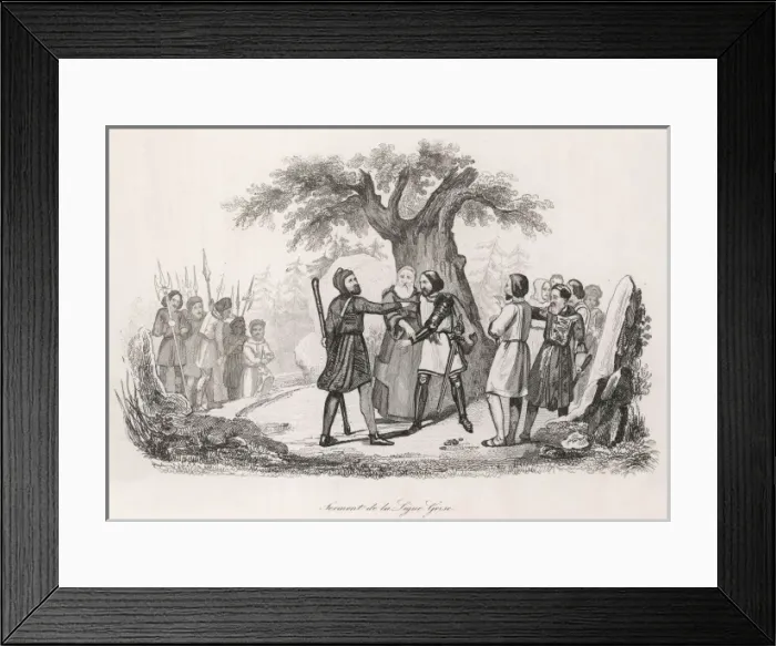 Framed Print : Grisons League Framed Print : Grisons League