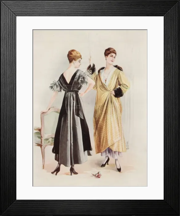 Framed Print : For Evening Wear Framed Print : For Evening Wear