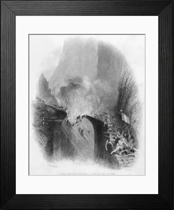 Framed Print : Battle of Zurich Framed Print : Battle of Zurich