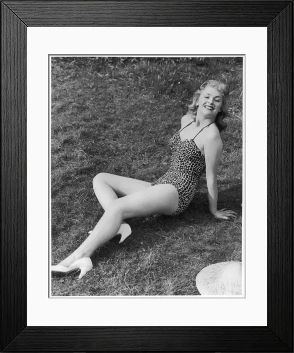 Framed Print : Leopard Print Costume Framed Print : Leopard Print Costume