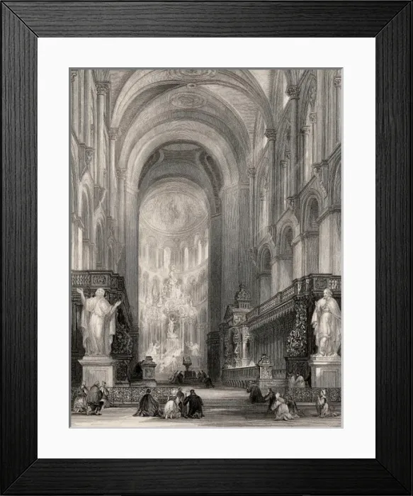 Framed Print : Toulouse / St. Sernin Framed Print : Toulouse / St. Sernin