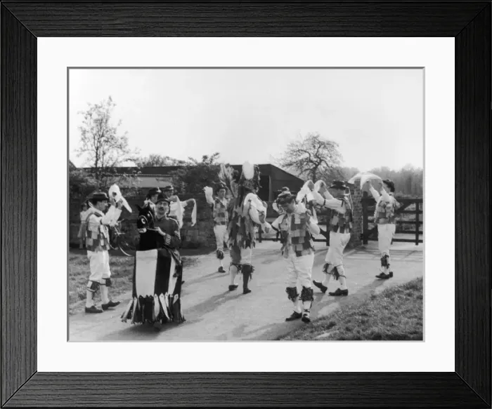 Framed Print : Morris Dance / Musto Framed Print : Morris Dance / Musto