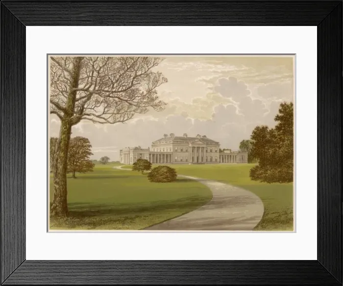 Framed Print : Coole Castle / Ireland Framed Print : Coole Castle / Ireland