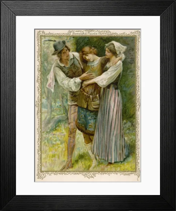 Framed Print : As You Like It Shakespeare Framed Print : As You Like It Shakespeare