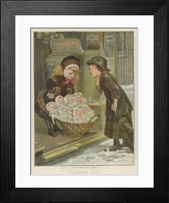 Framed Print : Prospective Customers Framed Print : Prospective Customers