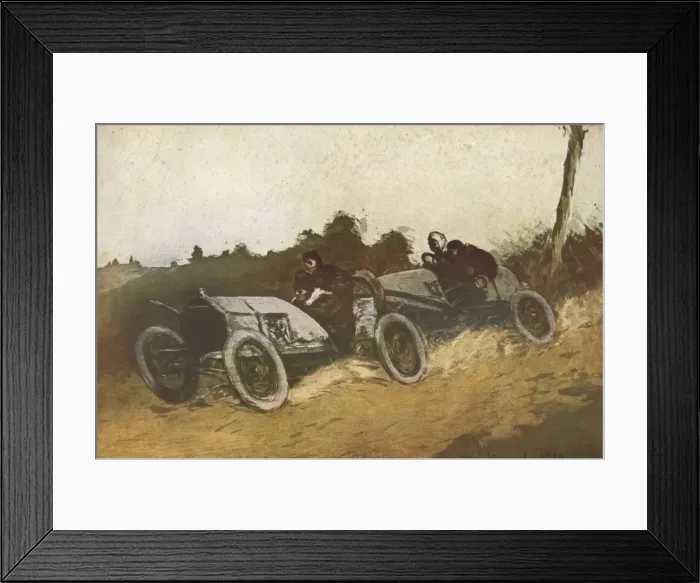 Framed Print : Paris-Madrid 1903 Framed Print : Paris-Madrid 1903