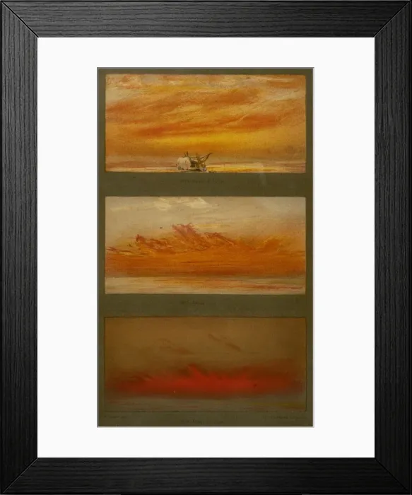 Framed Print : Krakatoa, after Effects 2 Framed Print : Krakatoa, after Effects 2