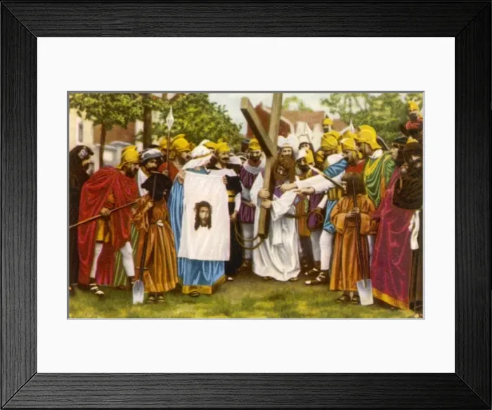 Framed Print : Passion Play Courtrai Framed Print : Passion Play Courtrai