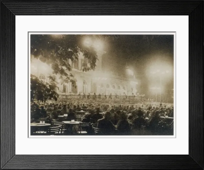 Framed Print : Social / Kursalon Vienna Framed Print : Social / Kursalon Vienna