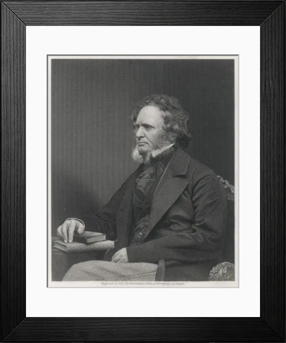 Framed Print : 14th Earl of Derby(Holl) Framed Print : 14th Earl of Derby(Holl)