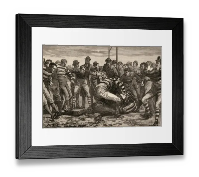 Framed Print : Sport / Rugby / Maul Framed Print : Sport / Rugby / Maul