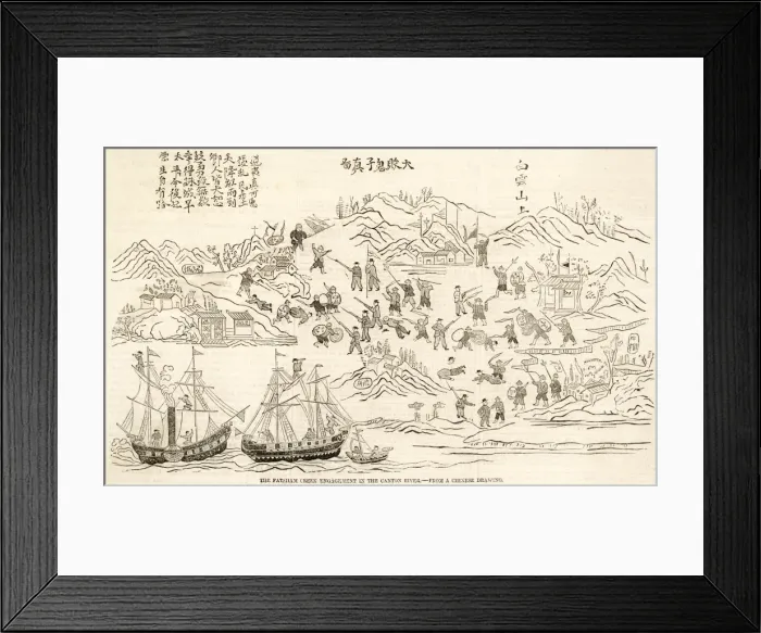 Framed Print : China / Fatsham Creek Framed Print : China / Fatsham Creek