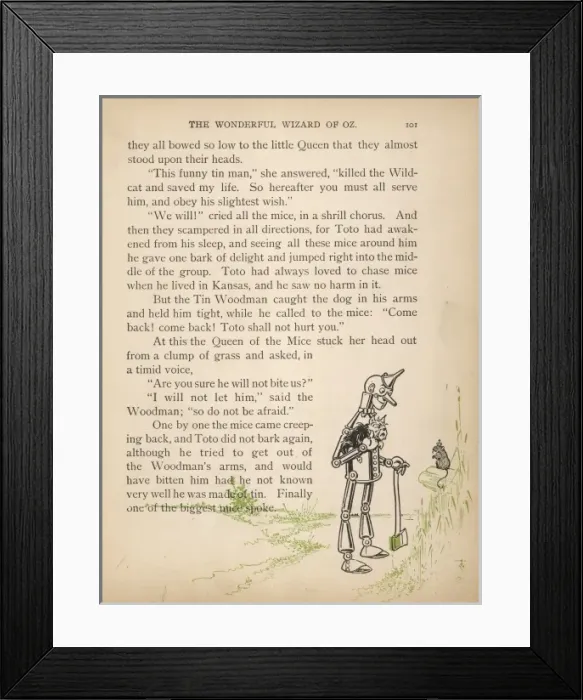 Framed Print : Wizard of Oz / Queen Framed Print : Wizard of Oz / Queen