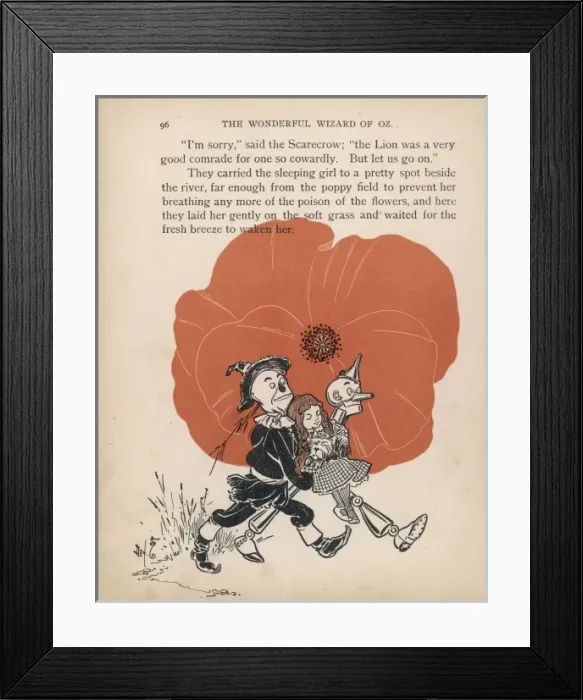 Framed Print : Wizard of Oz / Rescue Framed Print : Wizard of Oz / Rescue