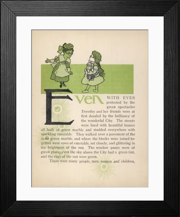 Framed Print : Wizard of Oz / Girl Framed Print : Wizard of Oz / Girl
