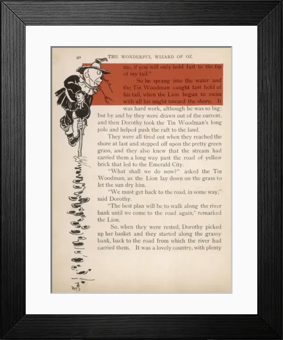 Framed Print : Wizard of Oz / Scarecrow Framed Print : Wizard of Oz / Scarecrow