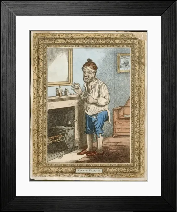 Framed Print : Taking Physick Framed Print : Taking Physick