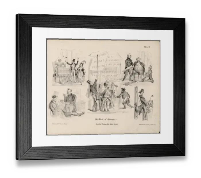 Framed Print : March of Machinery