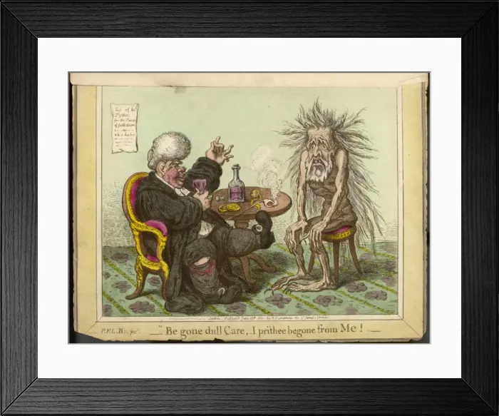Framed Print : Begone Dull Care Framed Print : Begone Dull Care