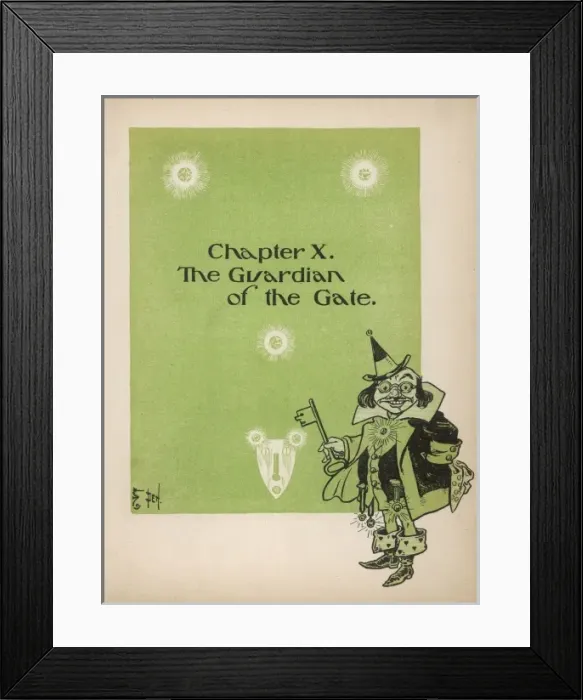 Framed Print : Wizard of Ox / Guardian Framed Print : Wizard of Ox / Guardian