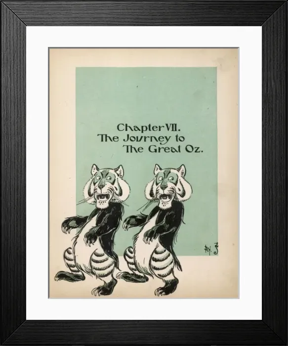 Framed Print : Wizard of Oz / Kalidahs Framed Print : Wizard of Oz / Kalidahs