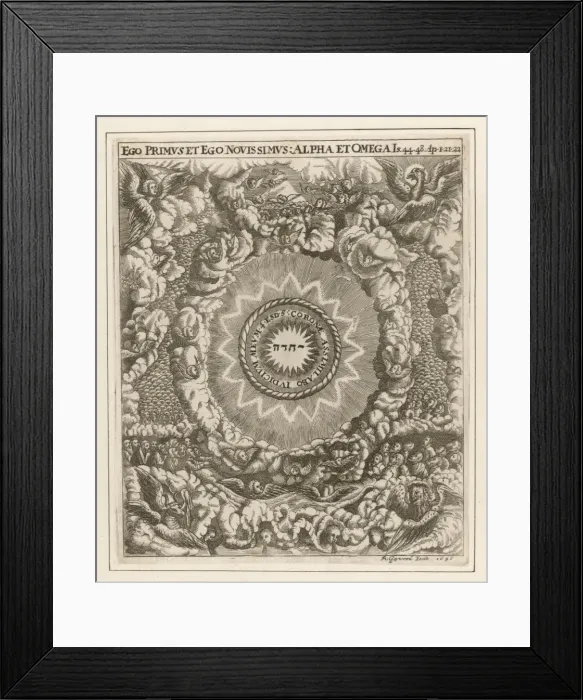 Framed Print : Alpha and Omega